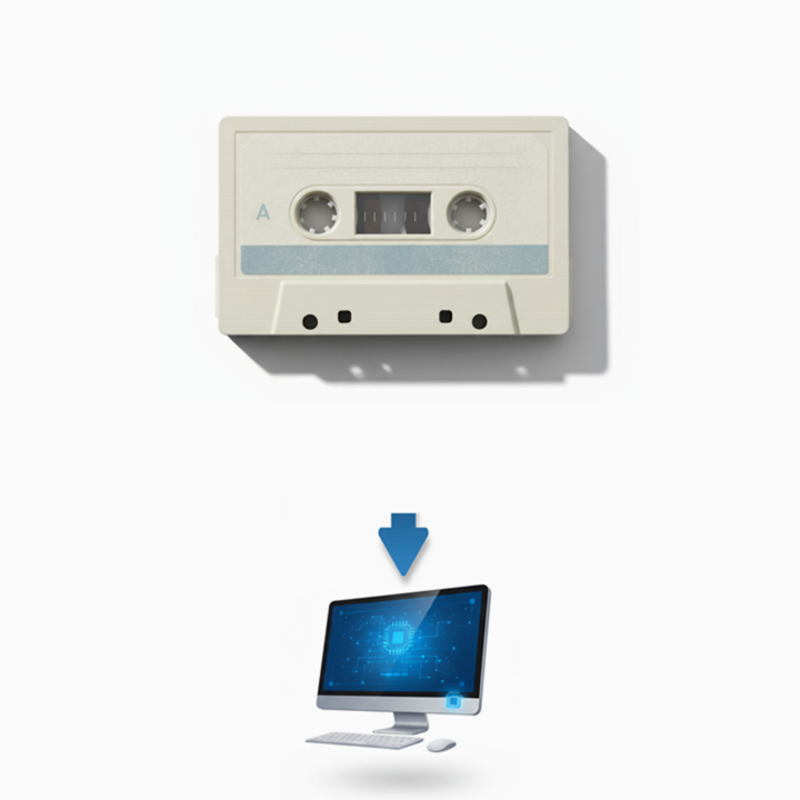 Numérisation cassette audio